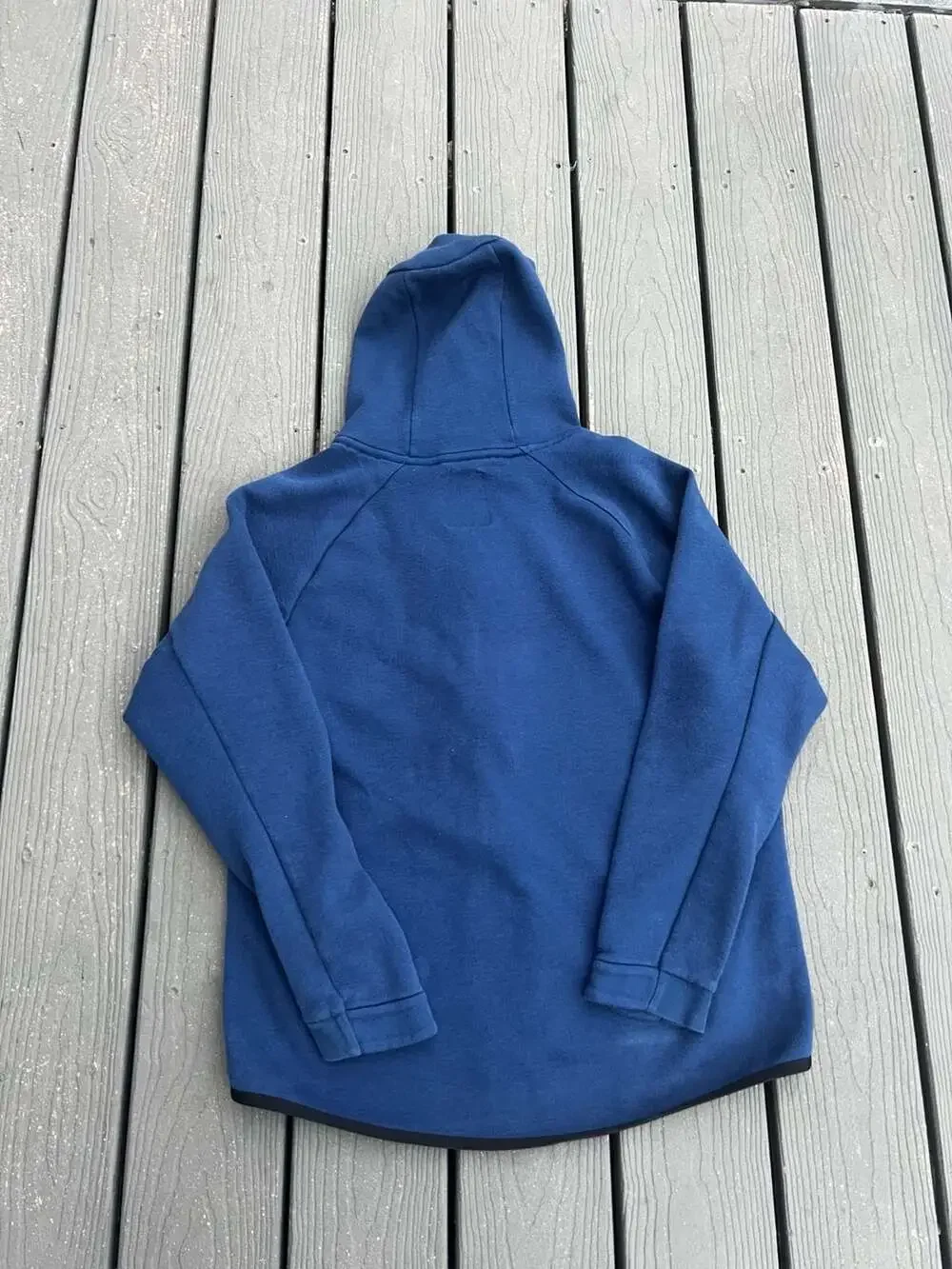 Nike Sportswear Tech Fleece Full-Zip Hoodie and Sweat Pants Set in Midnight Navy